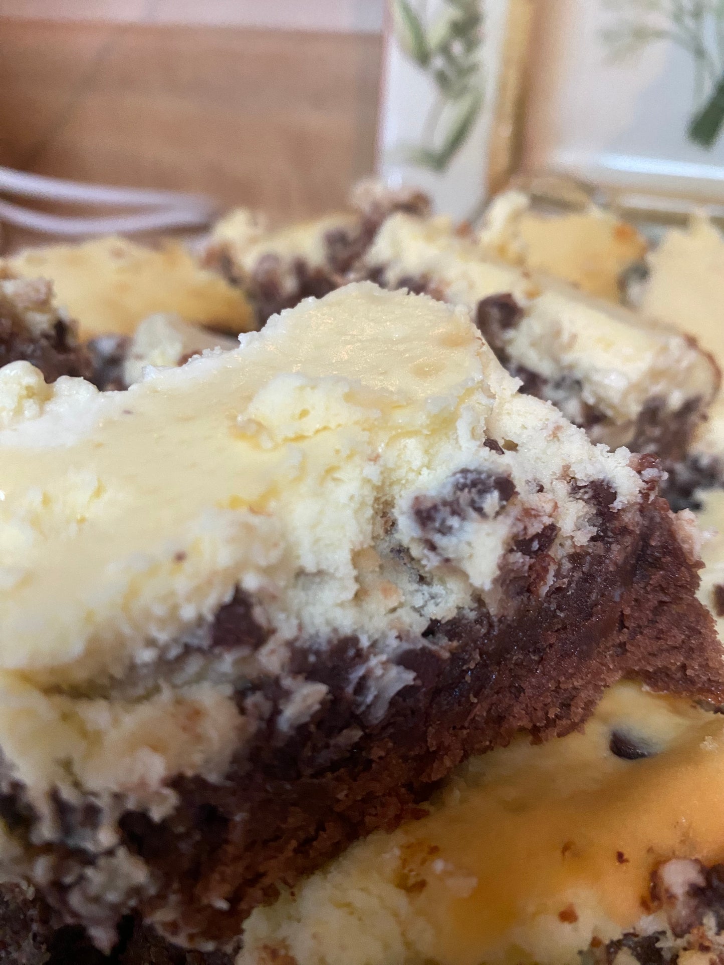 Delicious Thick Cheesecake Brownies All from Scratch 4 Free Shipping