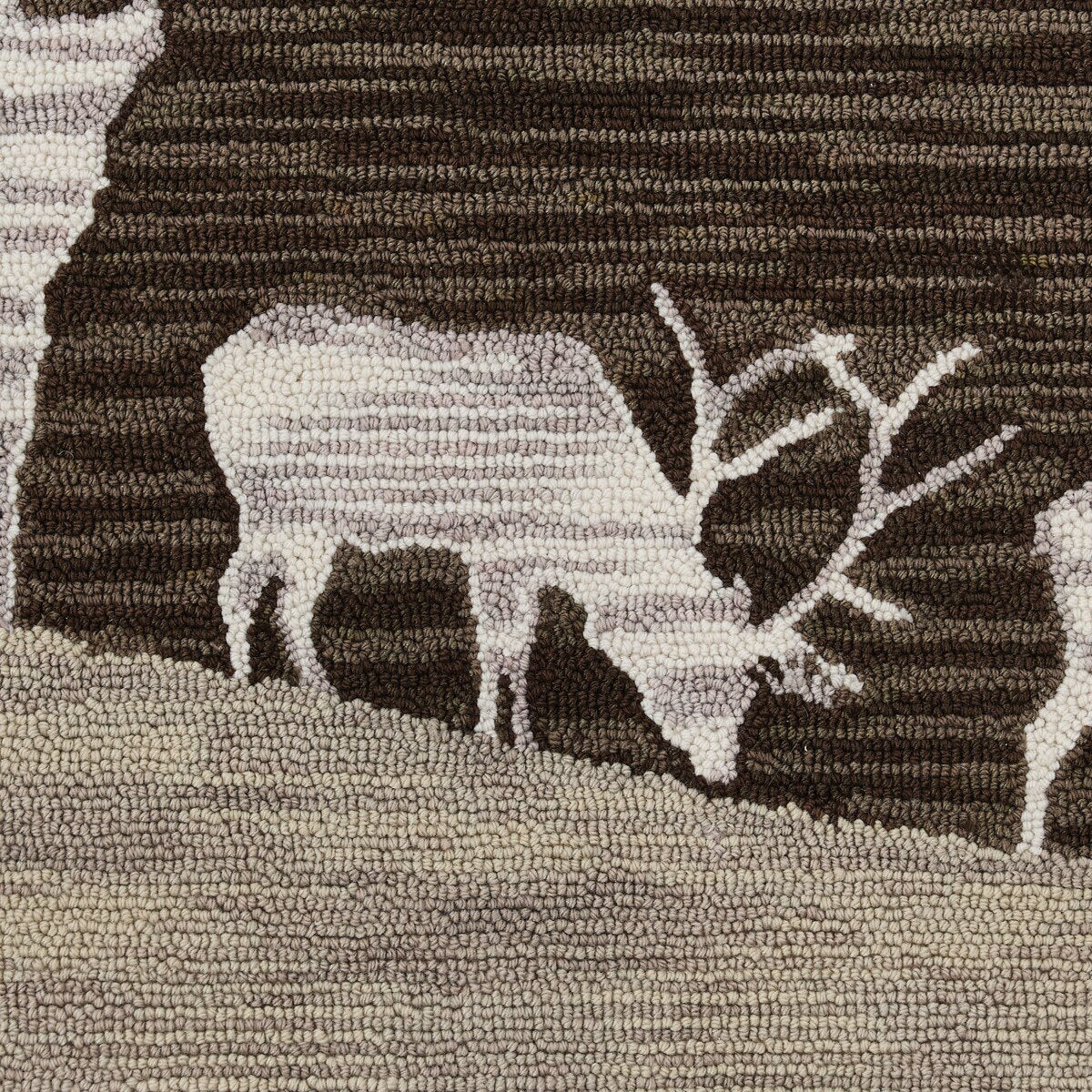 Elk Lodge Handhooked Rug 24 x 36" Rustic Design by Park Designs