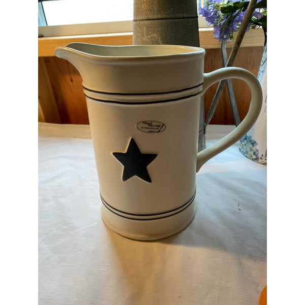 Park Designs Country Star Pitcher Hand Painted Exclusively