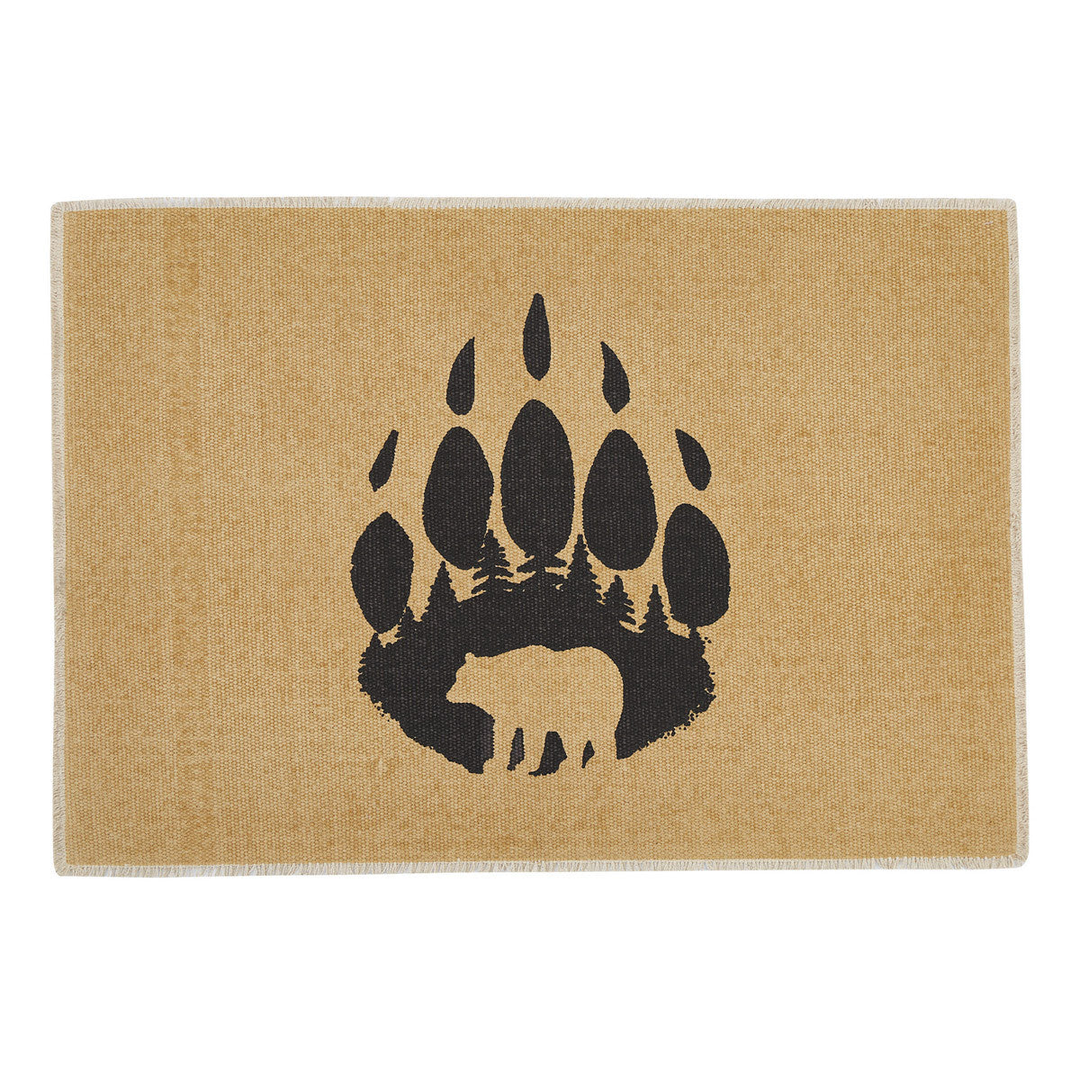 BEAR PAW RUG Large 2' X 3' by Park Designs