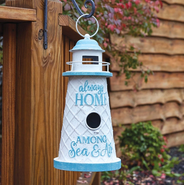 Large Birdhouse Rustic Lighthouse - Unique Collectibles 4 YOU