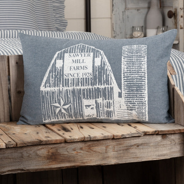 VHC Brands Sawyer Mill Blue Block Quilts Queen, King, Luxury King & Accessories - Unique Gift Shop - Vintage Collectibles, Home Decor, Quilts, Wall Art