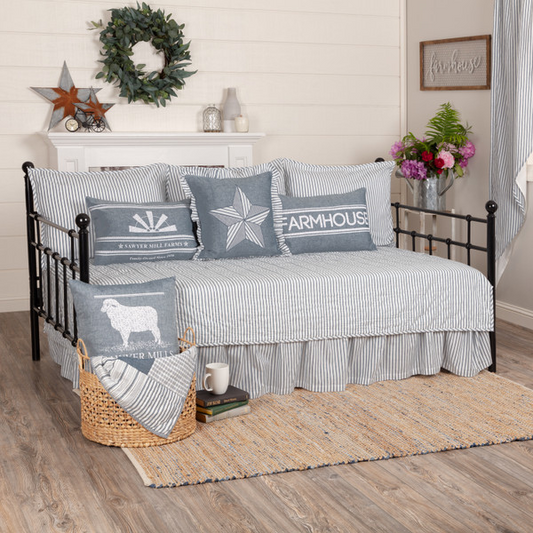 Sawyer Mill Day Bed Quilt Sets Four To Choose From 5 Piece Sets - Unique Gift Shop - Vintage Collectibles, Home Decor, Quilts, Wall Art