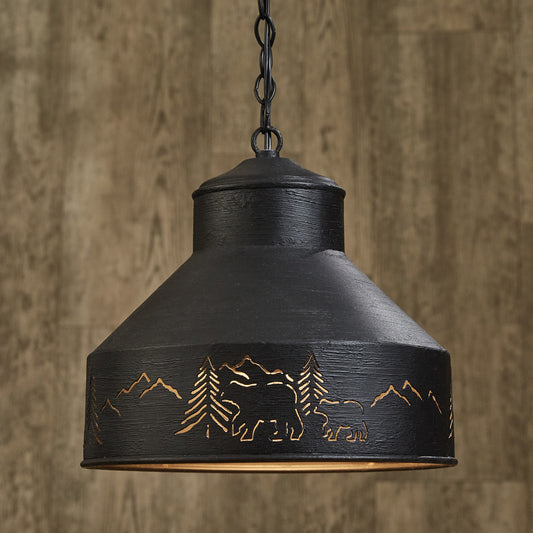 Bear Country Pendant Light by Park Designs