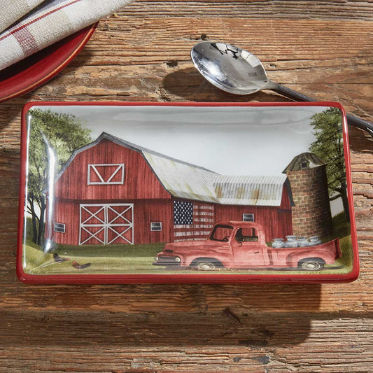 Life On the Farm Spoon Rest Kitchen Accessories