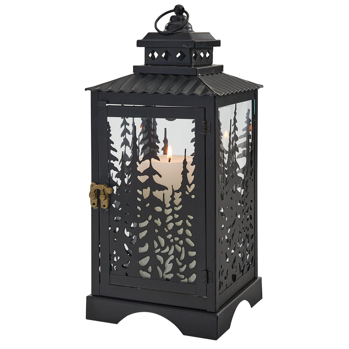 Rustic Wilderness Design Beautiful Tree Top Lantern Home Decor