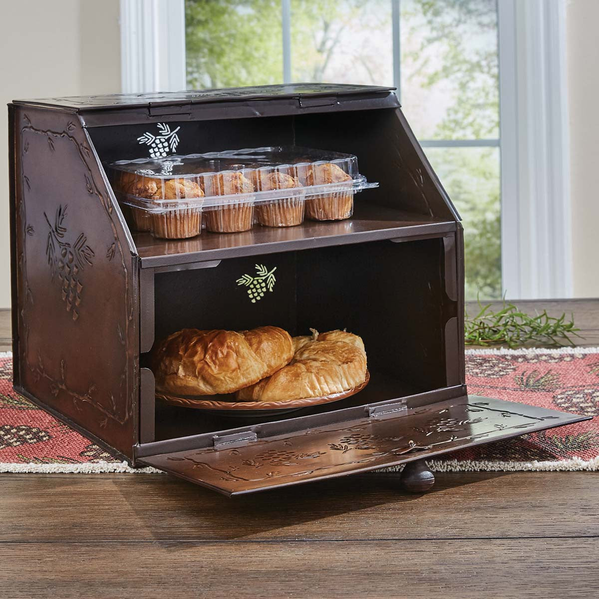 Valley Pine Bread Box by Park Designs Farmhouse/Primitive